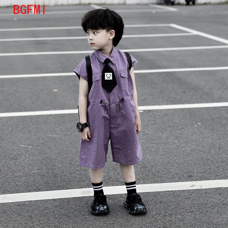 Baby Clothing For Boys - Pantaloncini estivi per bambini Salopette Capri