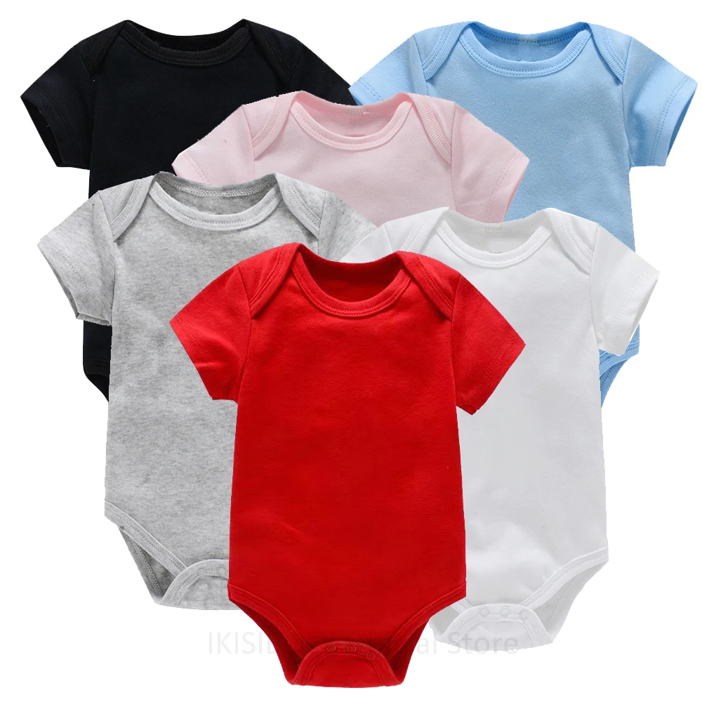 Baby Clothing Online - Pagliaccetti unisex a maniche corte per