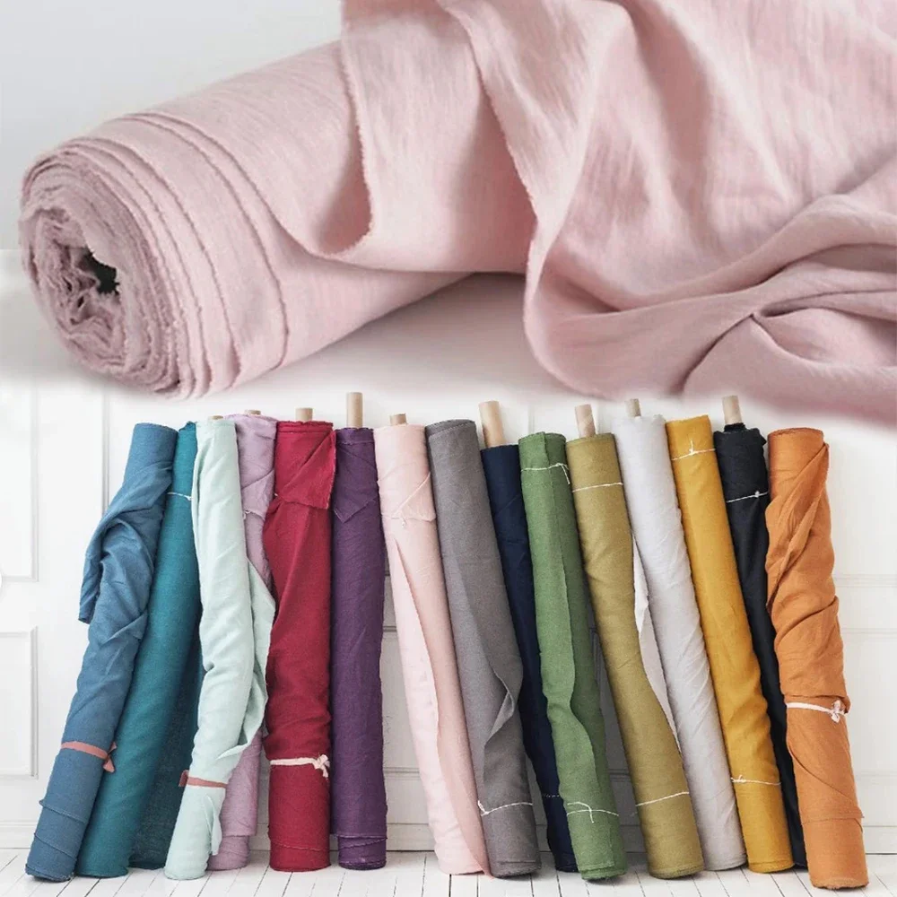 Tessuto in lino naturale 100%  - Baby Clothing Organic recensione e prezzo