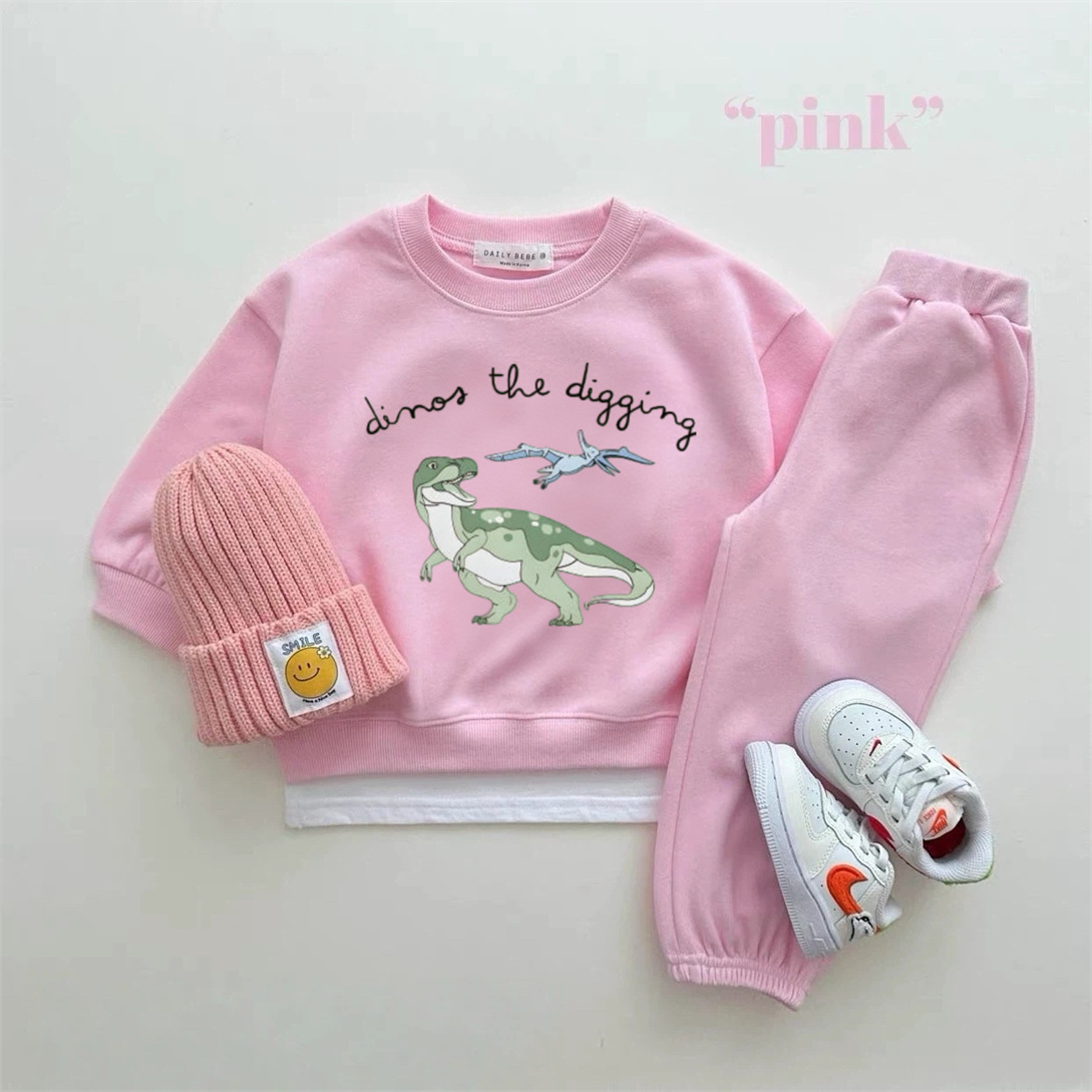 Felpe con dinosauri dei carton - Baby Clothing Designer recensione e prezzo