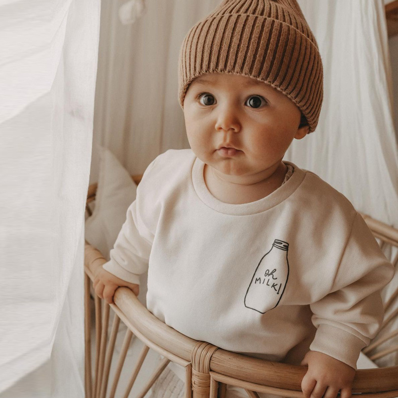 Felpe moda bambino o-collo sta - Baby Clothing Organic recensione e prezzo